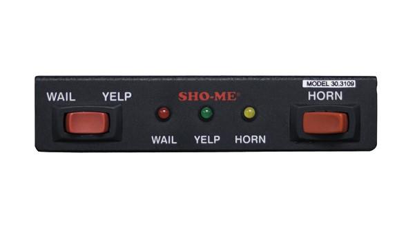 SHO-ME Three-Function Dash-Mount Sirens Wail Yelp Horn