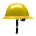 FH911HR Full Brim Wildfire Helmet Yellow w/Ratchet Suspension Bullard Products