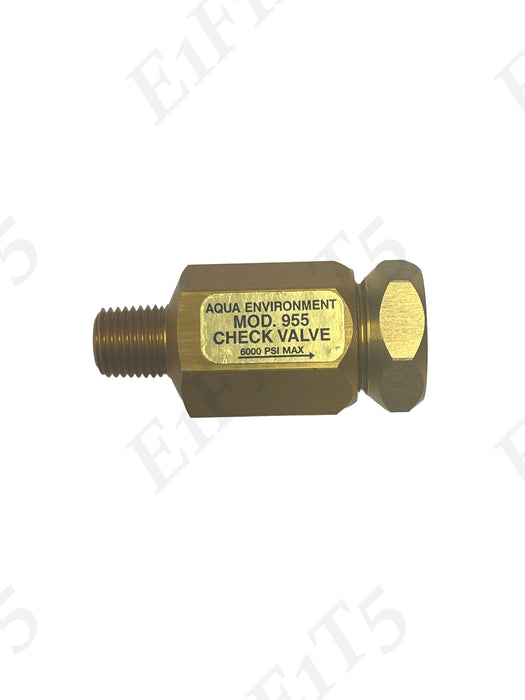 1/4" NPTM x 1/4" NPTF Check Valve