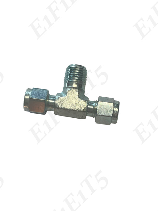 1/4" TUBE x 1/4" NPTM TEE