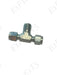 1/4" TUBE x 1/4" NPTM TEE