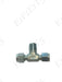 1/4" TUBE x 1/4" NPTM TEE