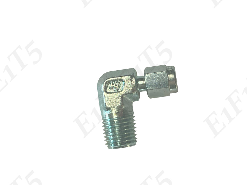 1/8" TUBE X 1/4" NPTM Elbow