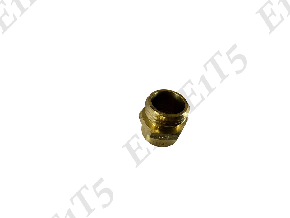 1" FNPT x 1" MNH Brass Adapter