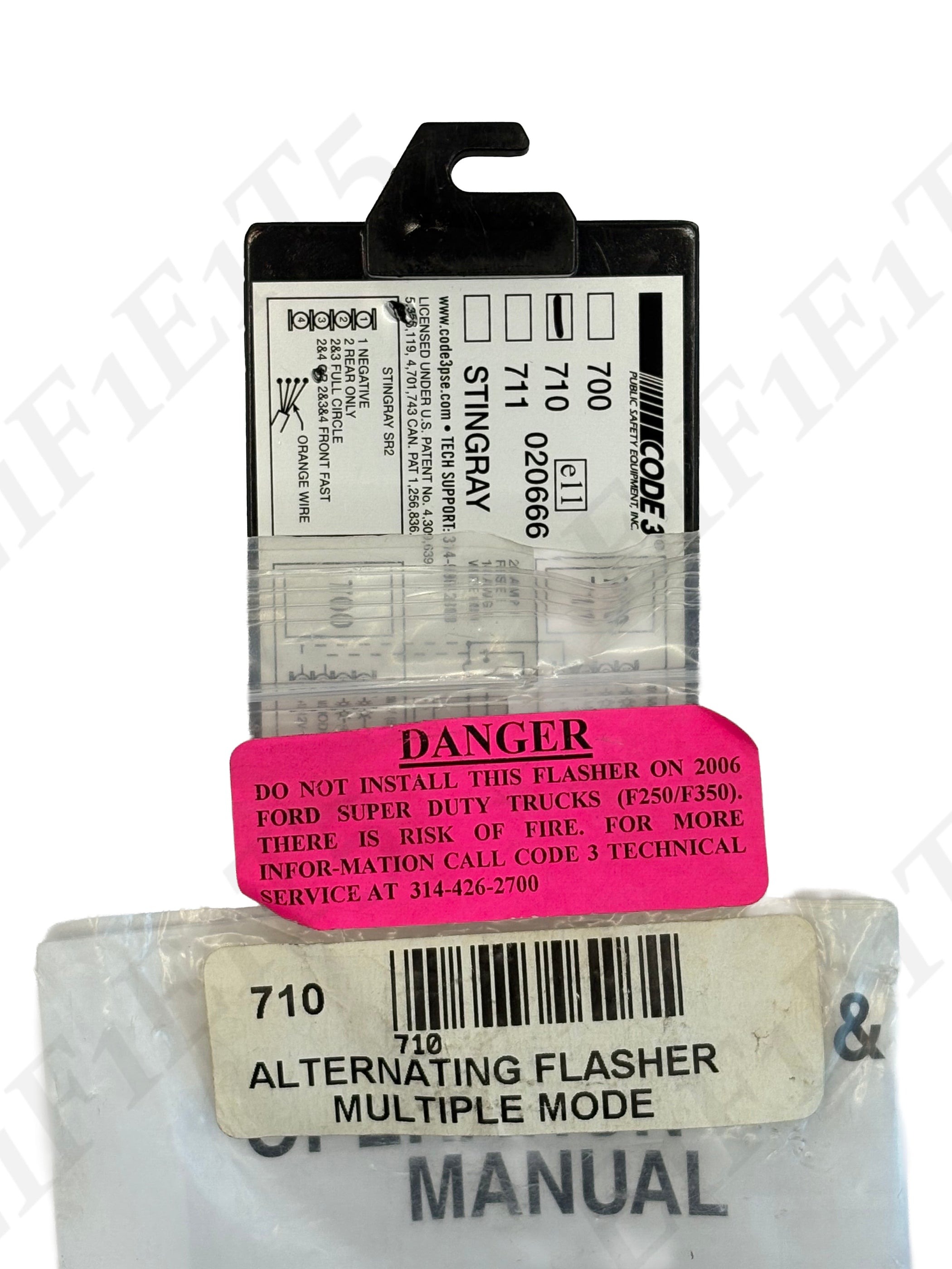 Alternating Multiple Mode Flasher — Emergency Fire Equipment