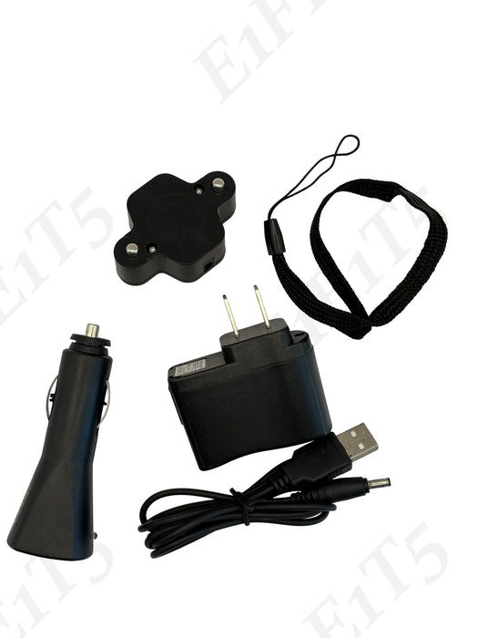 Baton w/Red LED Flare