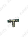 Branch Swivel Brass Silver Tee