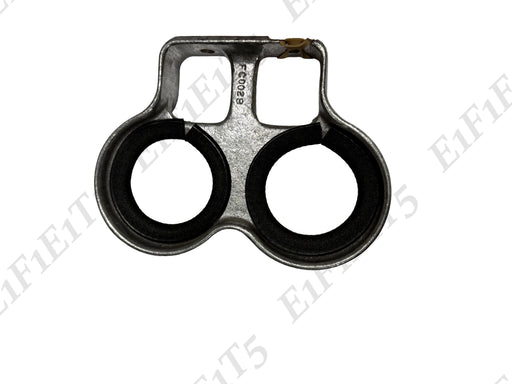 Dual Pike Holder Assembly w/Rubber Trim-Lock Bracket