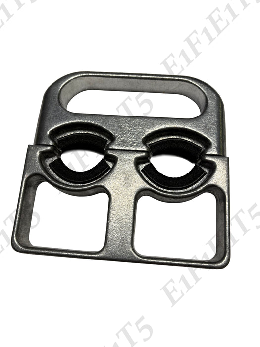 Dual Pike Pole Holder Assembly Handle & Base Bracket