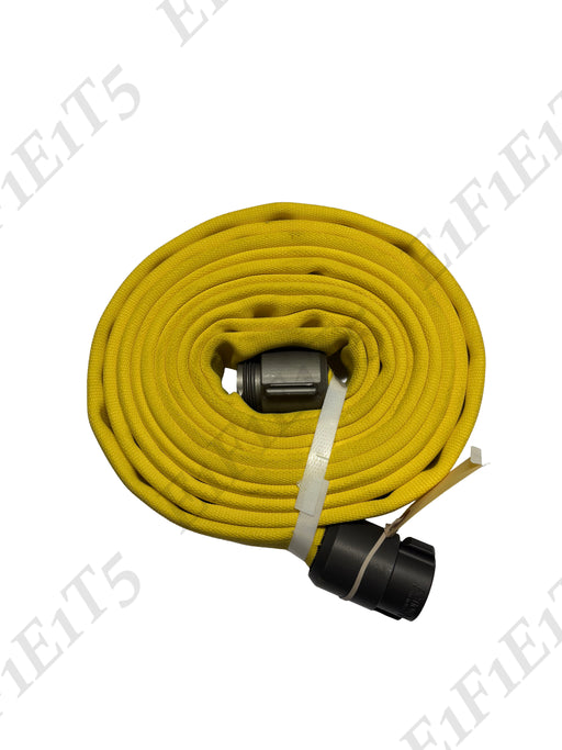 Fire Whip 1" x 15ft Yellow Hose