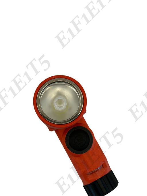 Helmet Vantage 180x Right Angle Orange w/ Batteries &amp; Bracket Flashlight