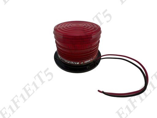 LED 360 Flush Mount 3In Red Beacon