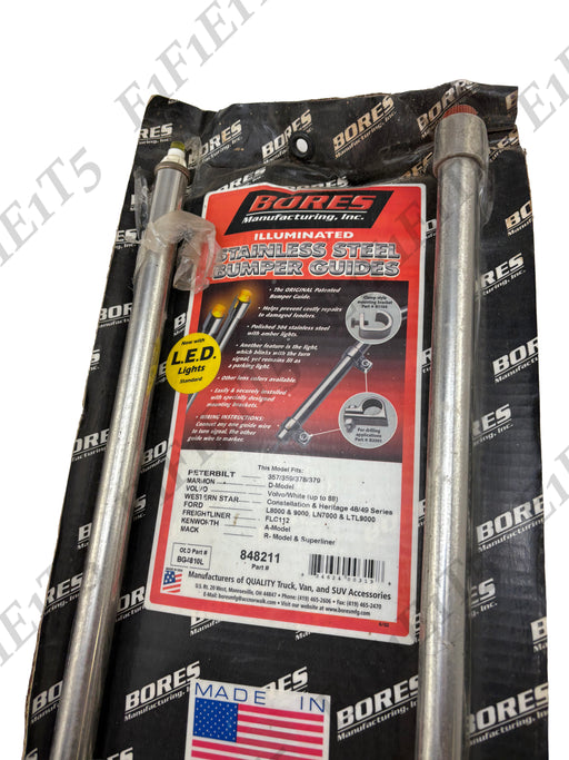 Lighted Bumper Amber LED Guides