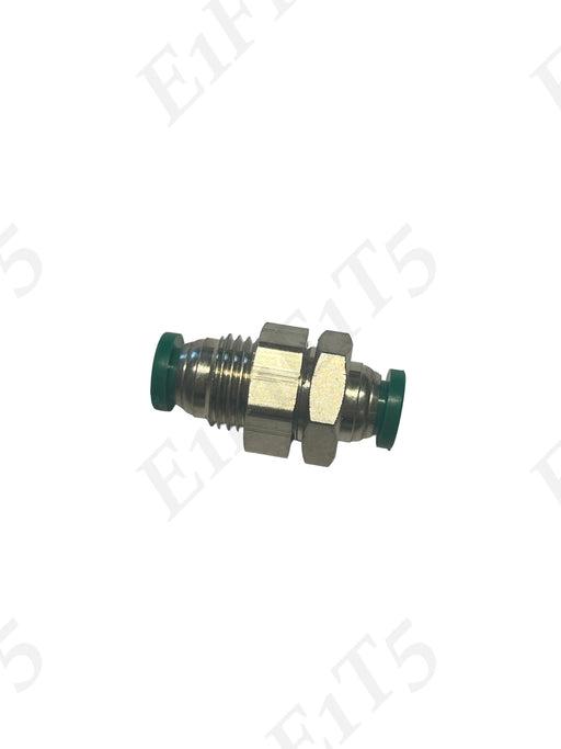 PTC Bulkhead Brass Silver Union 