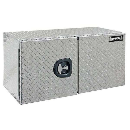 Tool Box 24x24x48 Aluminum Treadplate Barn Door