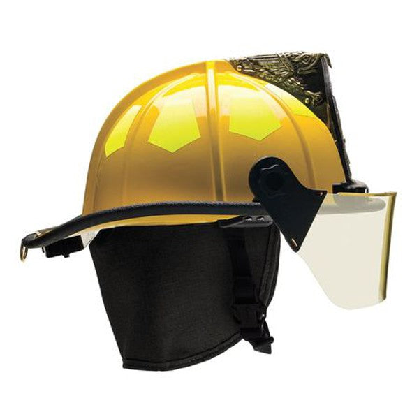 Bullard Fire Helmets with TrakLite and Brass Eagle Yellow Bullard Products