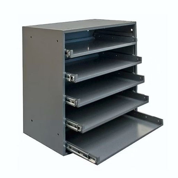 Durham Mfg. Large Bearing 5-Compartment Slide Rack — Emergency Fire ...
