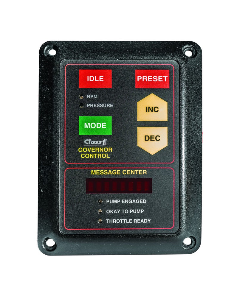 Governor Panel Hale Captain Pressure Governor — Emergency Fire Equipment