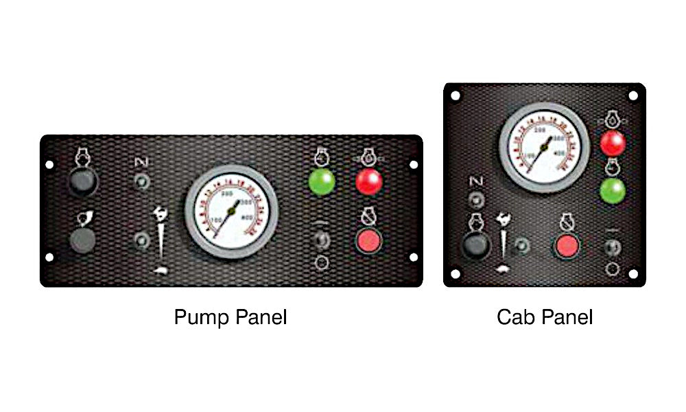 Hale Gas Dual Control Panel 168-00048-010