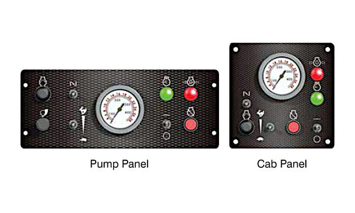 Hale Gas Dual Control Panel 168-00048-010