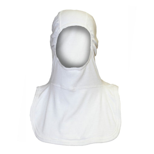 Majestic PAC II Double Seam Nomex Blend Fire Hood White