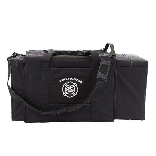 Professional Life Support Pull Top Firefighter Gear Bag Black