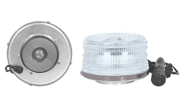 Flashpoint 360 Degree LED Beacon Stud Mount Clear