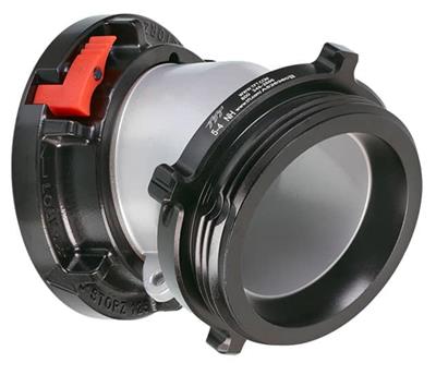 Rigid Storz to Rigid Male Rocker Lug Elbow — Emergency Fire Equipment