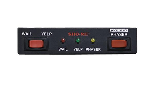 SHO-ME Three-Function Dash-Mount Sirens Wail Yelp Phaser