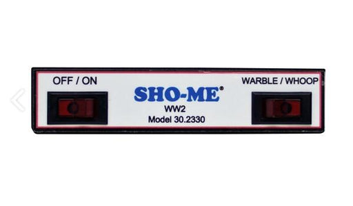 SHO-ME Warble-Whoop Dash-Mount Siren Front