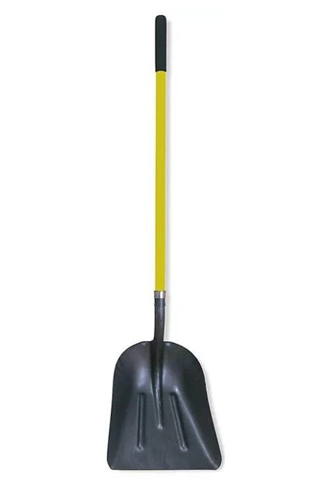 Flamefighter Wildland Shovel with a 44" length butt-end pole with a large aluminum scoop