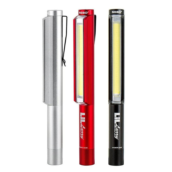Nebo LiL Larry Series 6373 Pocket Work Light 3 Colors Side View